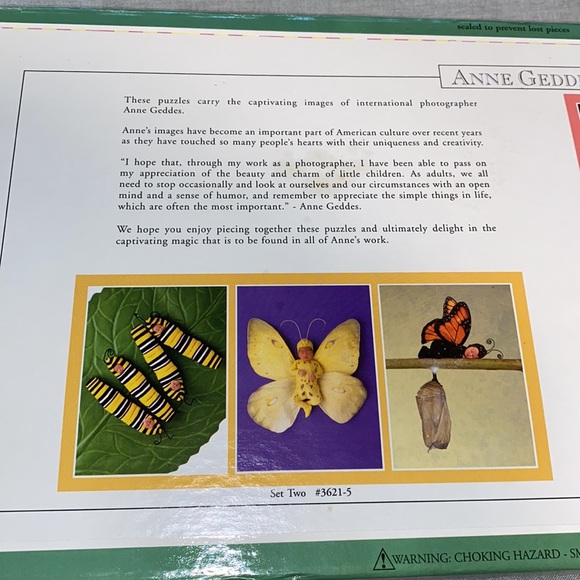 3/$30 Vintage Anne Geddes Puzzles - Picture 6 of 8